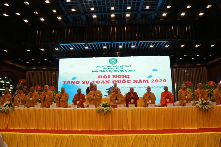 Khai mạc Hội nghị Tăng sự toàn quốc năm 2020 tại chùa Tam Chúc