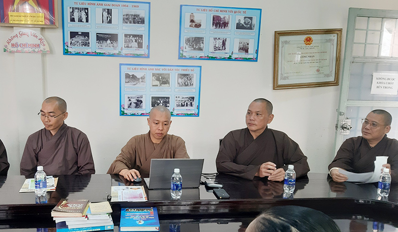 Tp. HCM H.Củ Chi,trao đổi công tác tôn giáo năm 2022 tại xã Phú Hòa Đông.