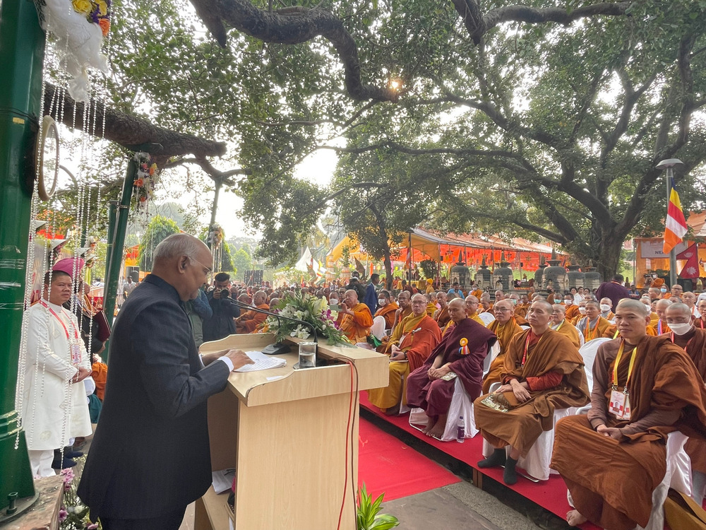 Ấn Độ: Khai mạc Đại lễ Trùng tụng Tam tạng Thánh điển Pali Quốc tế lần thứ 17 tại Bồ Đề Đạo Tràng
