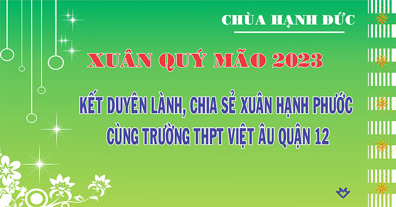 Tp. HCM: H. Củ Chi: Chùa Hạnh Đức kết duyên lành, chia sẻ xuân Hạnh Phước cùng trường THPT Việt Âu Q.12