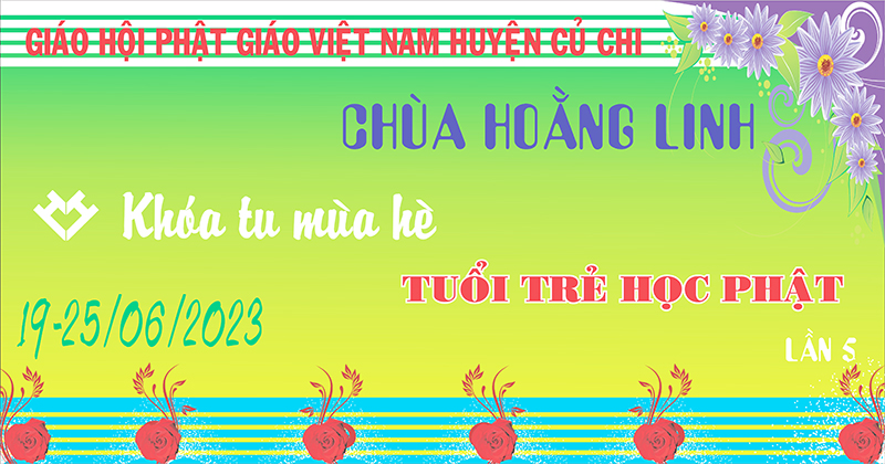 Tp. HCM: H. Củ Chi: Khai giảng khóa tu mùa hè tại chùa Hoằng Linh.