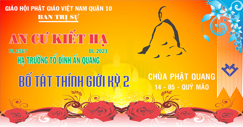 Tp. HCM: Quận 10. ACKH, Chư Tăng Bố Tát Thính Giới kỳ 2 tại chùa Phật Quang