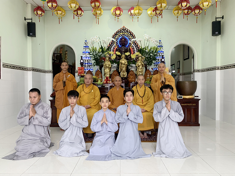 Tp. HCM: H. Củ chi: Chư thượng tọa Phật giáo thành phố ghé thăm chùa Hạnh Đức