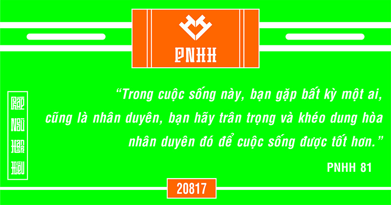 PHÁP NGỮ HẠNH HIẾU 81