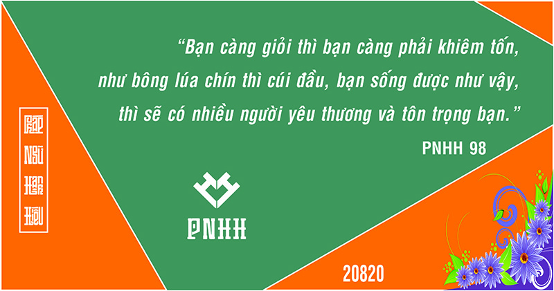 PHÁP NGỮ HẠNH HIẾU 98