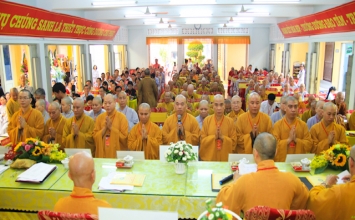 TP.HCM: Đai hội Phật giáo quận 10 nhiệm kỳ IX (2016 - 2021)