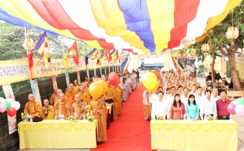 TP.HCM: Đại lễ Phật đản tại huyện Bình Chánh