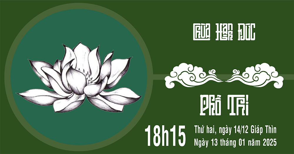 TIỂU THÍ THỰC 14/12 GIÁP THÌN