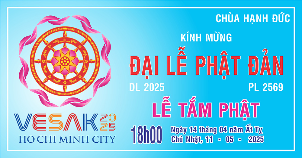 LỄ TẮM PHẬT PL 2569 DL 2025