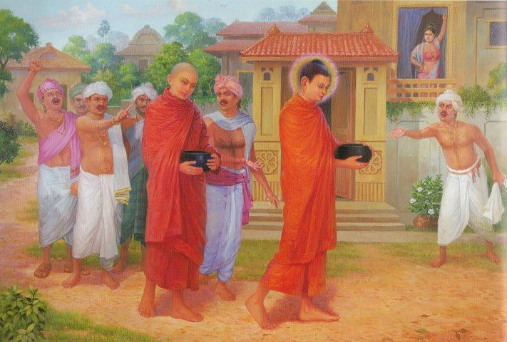 Đức Phật làm gì khi bị mắng chửi?