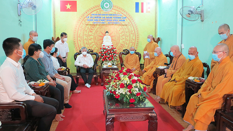 TP.HCM: Ban Trị sự PG huyện Củ Chi lập thành tích chào mừng đại lễ Kỷ niệm 40 năm thành lập GHPGVN