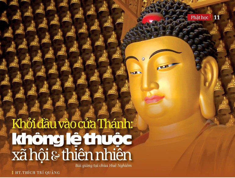 Khởi đầu vào cửa Thánh: không lệ thuộc xã hội và thiên nhiên