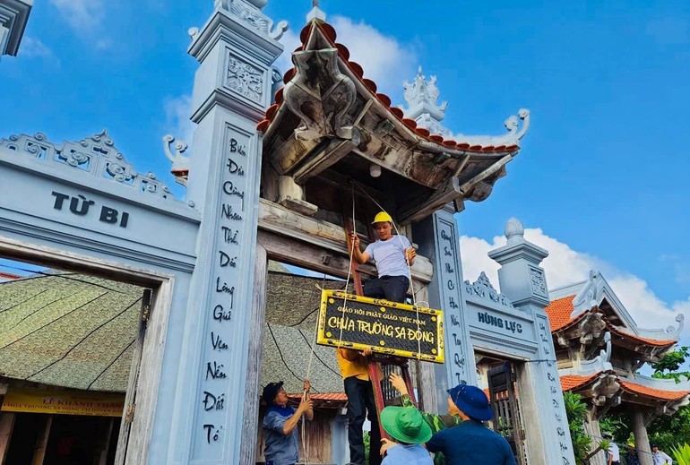 Khánh thành thêm 3 ngôi chùa tại huyện đảo Trường Sa
