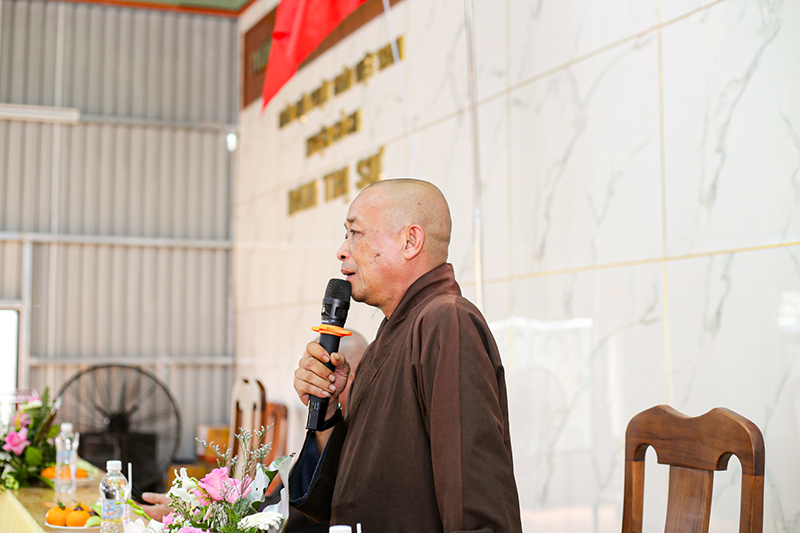 Tp. HCM: H. Củ Chi: Lớp Sơ Cấp Phật Học huyện Củ Chi tri ân Giáo Thọ