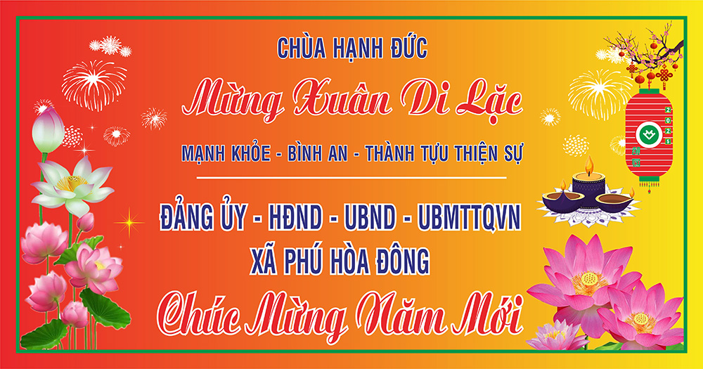Tp. HCM: H. Củ Chi: Lãnh đạo xã Phú Hòa Đông chúc tết tại chùa Hạnh Đức.
