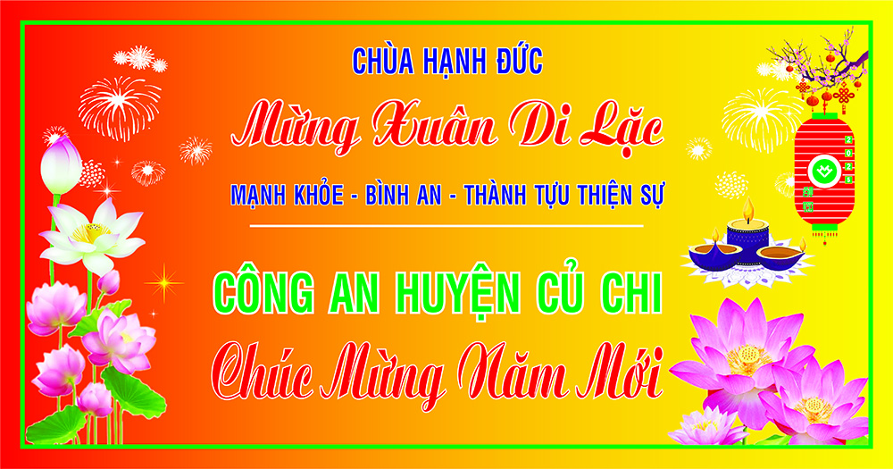 Tp. HCM: H. Củ Chi: An Ninh chúc tết đến với chùa Hạnh Đức.
