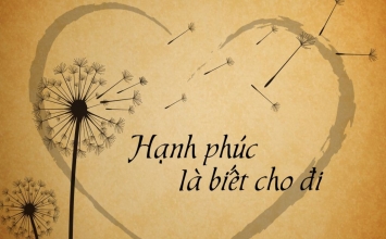 Sự cho đi lại quay về với chính mình