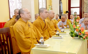 Tp. HCM: Quận 10, Hòa Thượng Thích Trí Quảng thăm trường hạ Từ Nghiêm